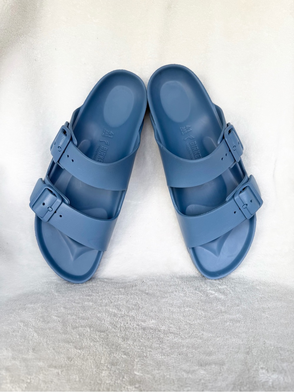 Birkenstock Arizona Essentials EVA Sandals Women Size 41 265 L10 M8 Slip Ons - Picture 3 of 13